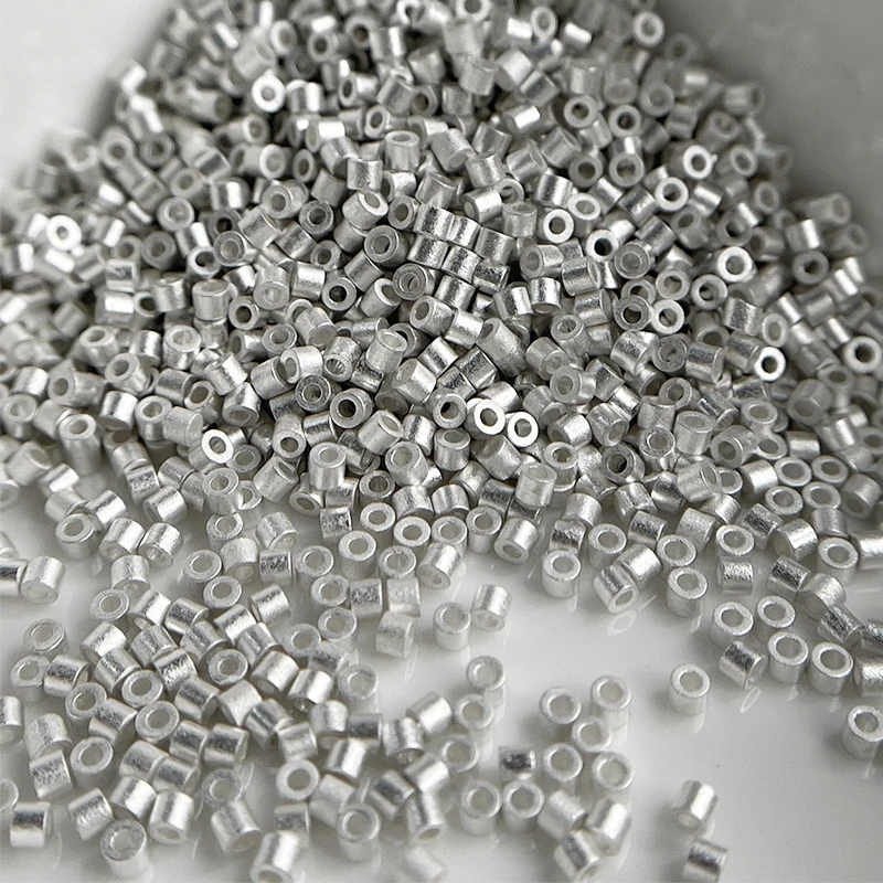 Szklane koraliki do biżuterii DIY japońskie 11/0 Czekolada