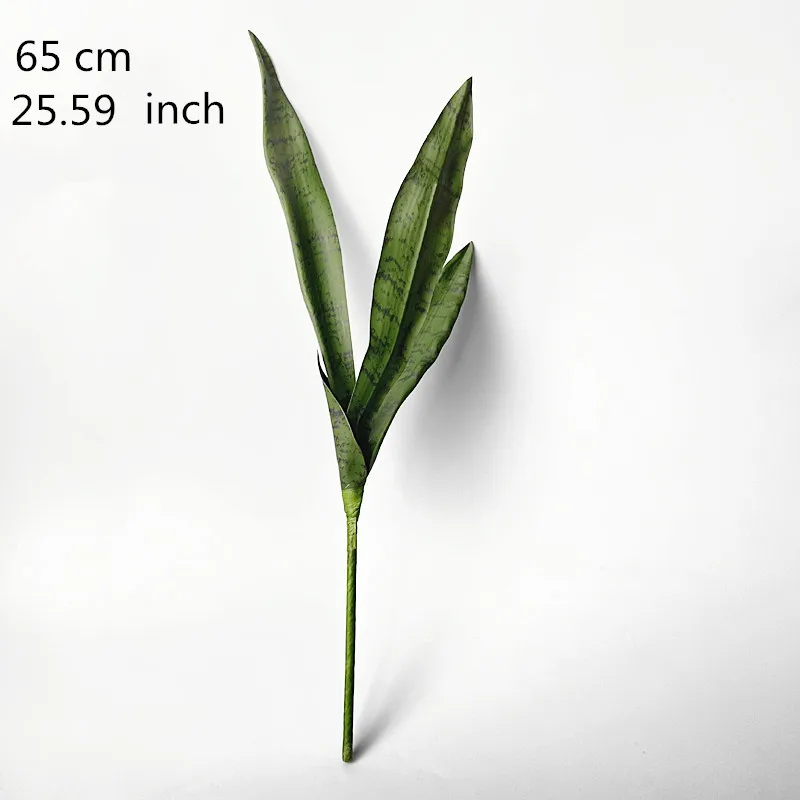 Sztuczne sukulenty tropikalne długie liście 50-76 cm Oliwkowy