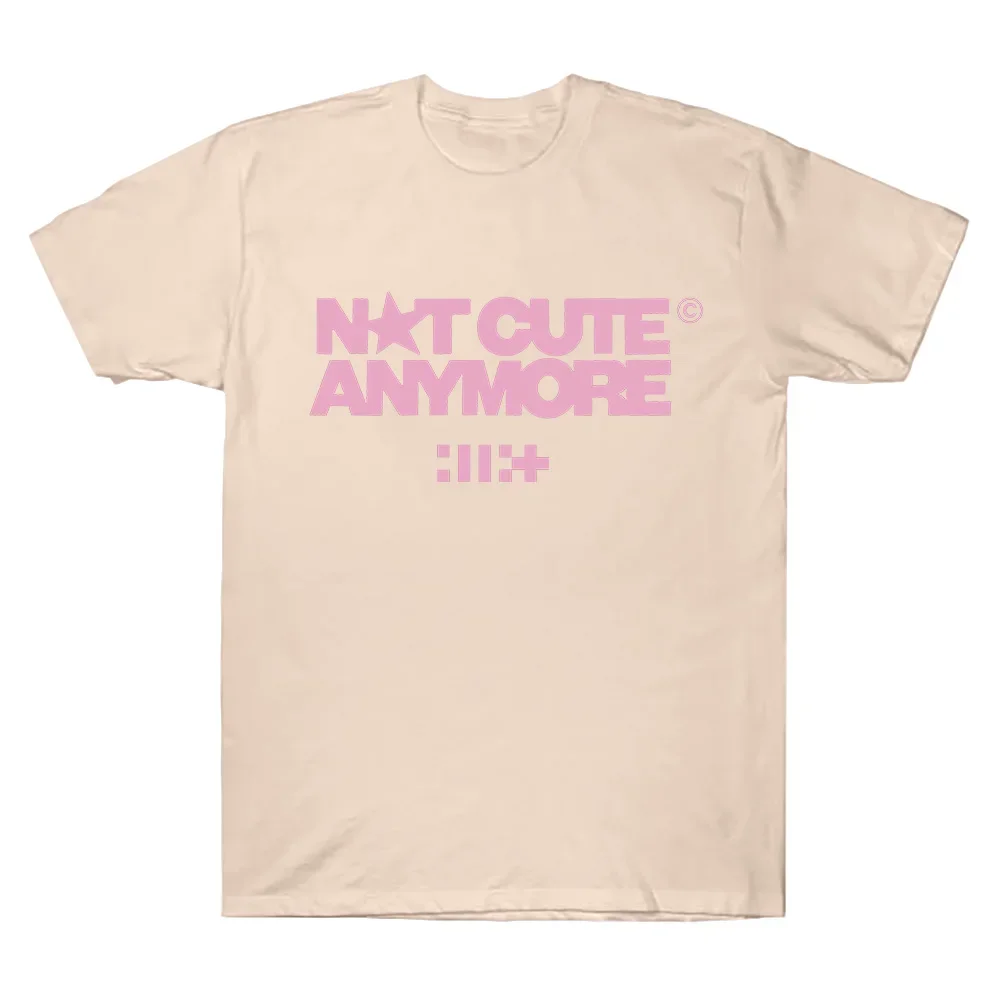 T-shirt damski w stylu koreańskim, Harajuku kawaii Khaki