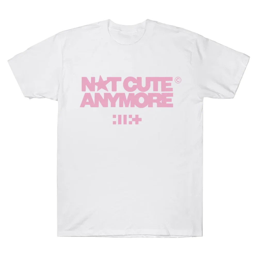 T-shirt damski w stylu koreańskim, Harajuku kawaii Biały