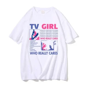 T-shirt oversized hip-hop streetwear z krótkim rękawem unisex Beżowy