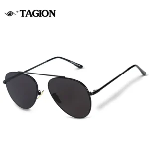 TAGION okulary przeciwsłoneczne pilotki unisex do jazdy C1