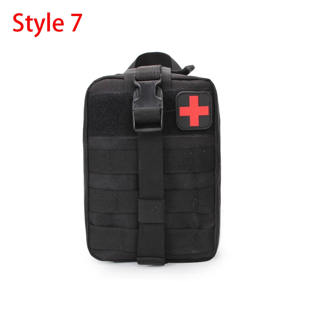 Taktyczna apteczka EDC IFAK – saszetka na pas survivalowa Style 7 bk