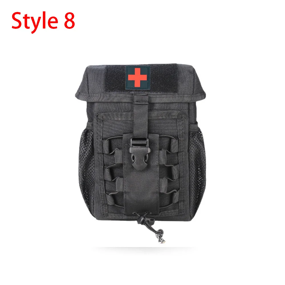 Taktyczna apteczka EDC IFAK - saszetka na pas survivalowa Style 8 bk