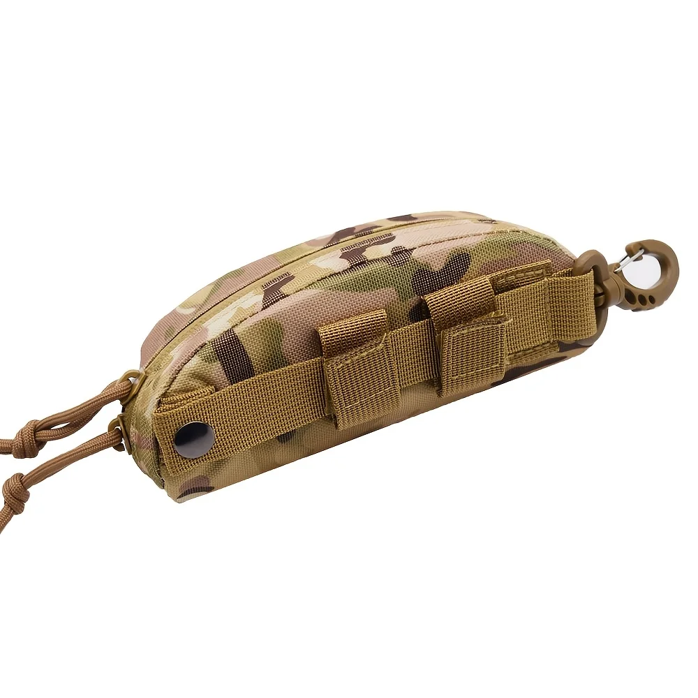 Taktyczna ładownica MOLLE na okulary – futerał outdoorowy Biały