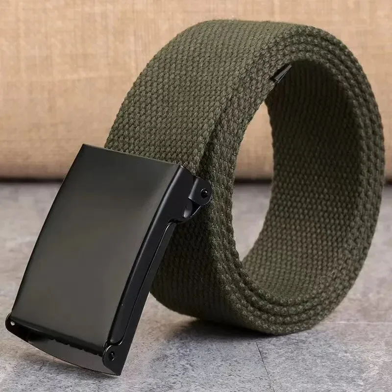 Taktyczny pasek nylonowy unisex oddychający regulowany Khaki