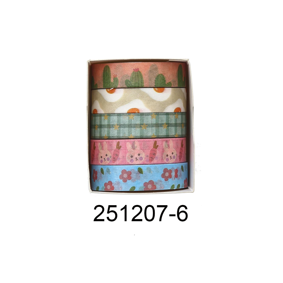 Taśmy washi retro w kwiaty do scrapbookingu i dekoracji Bordowy