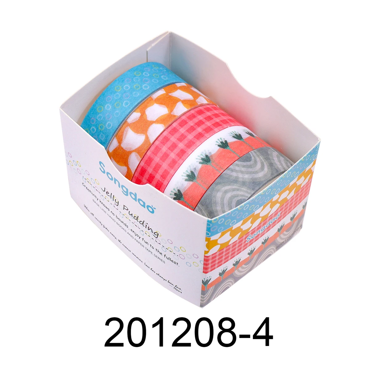 Taśmy Washi w stylu retro do scrapbookingu i dekoracji Błękitny