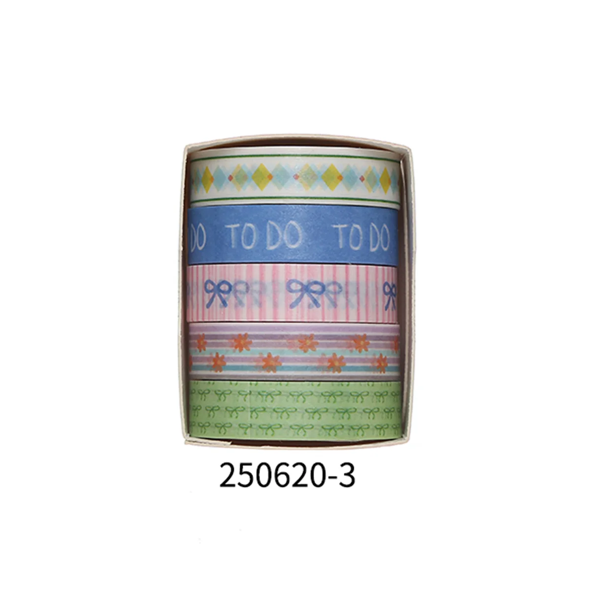 Taśmy Washi w stylu retro do scrapbookingu i dekoracji Fioletowy