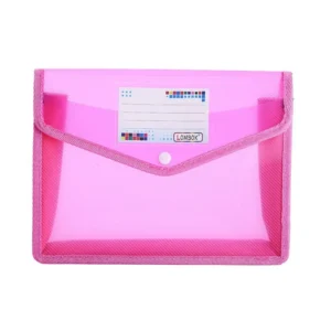 Teczka A5 na dokumenty z PVC - wodoodporny organizer aktówka Czerwony