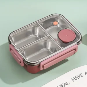 Termiczny pojemnik na zupę i lunch 850 ml ze stali Ciemny fiolet