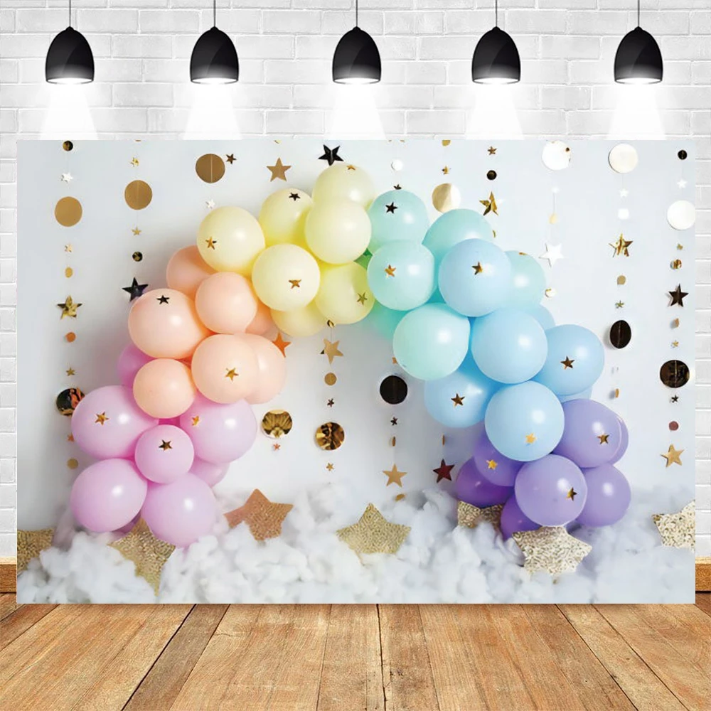 Fotograficzne tło na roczek i baby shower w zwierzęta safari Nwh10607