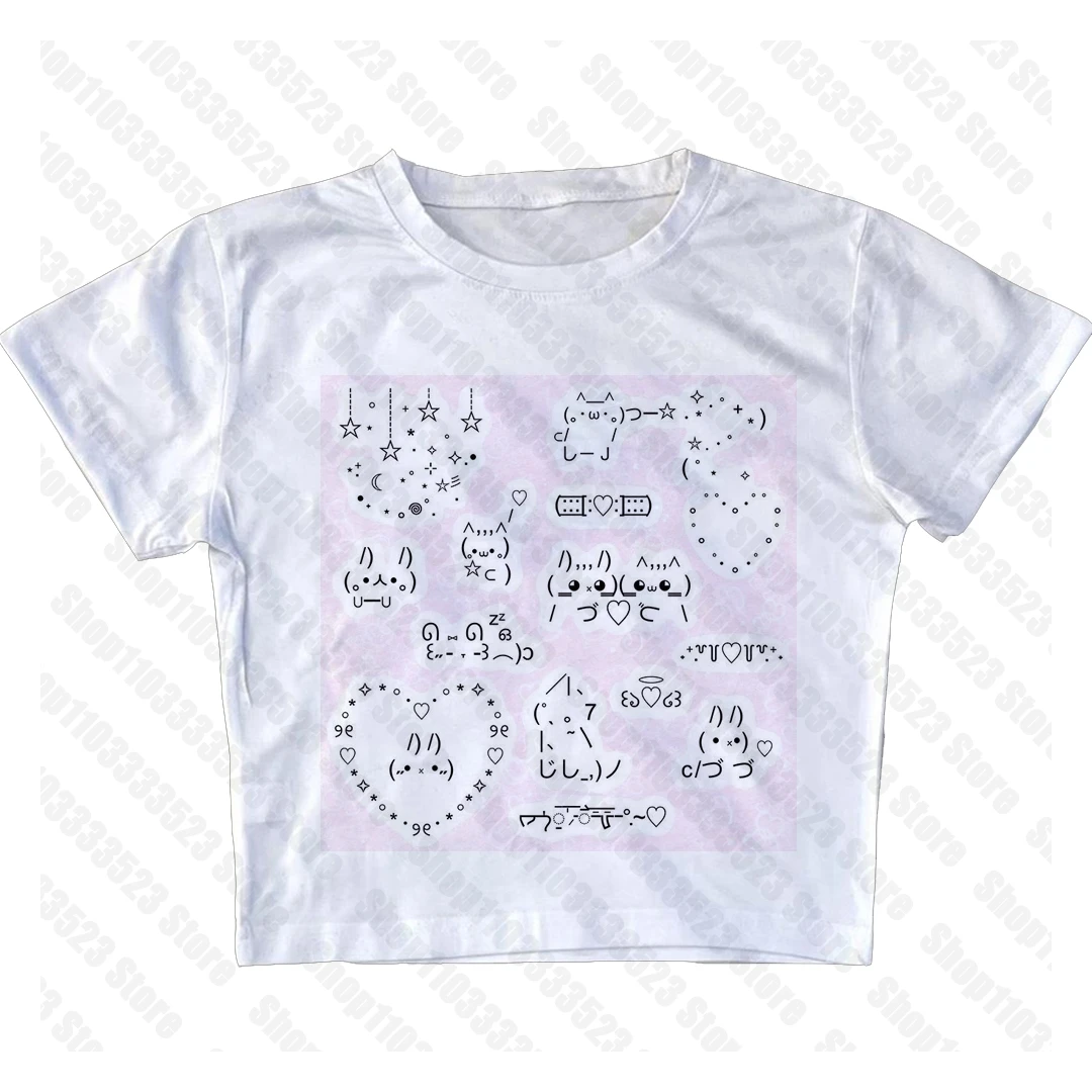 Top bez ramiączek Y2K kawaii w stylu punk gothic — crop tank Fuksja