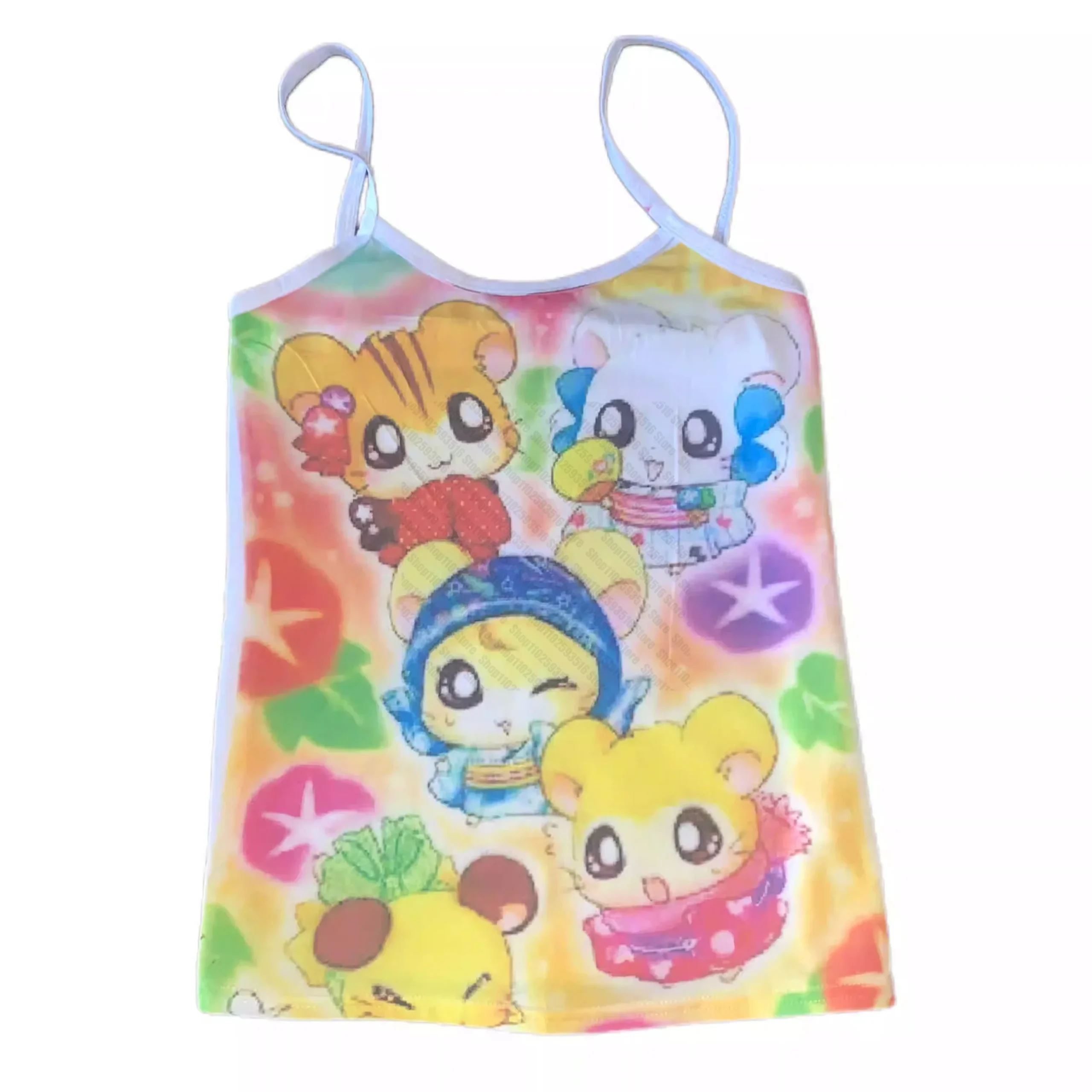Top na ramiączkach Y2K gorsetowy crop top damski Srebrny