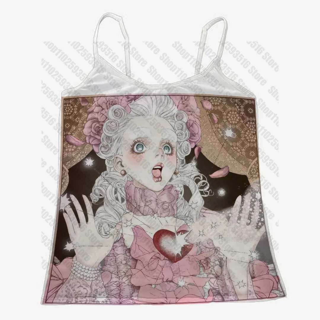 Top na ramiączkach Y2K gorsetowy crop top damski Szary