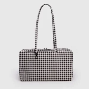 Torba w kratkę na ramię — nylon duży, unisex Grid medium