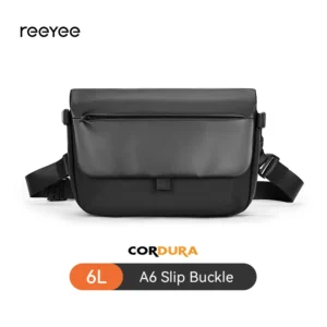 Torba na ramię ReeYee z Cordury – wodoodporna saszetka organizer Slide lock 6l