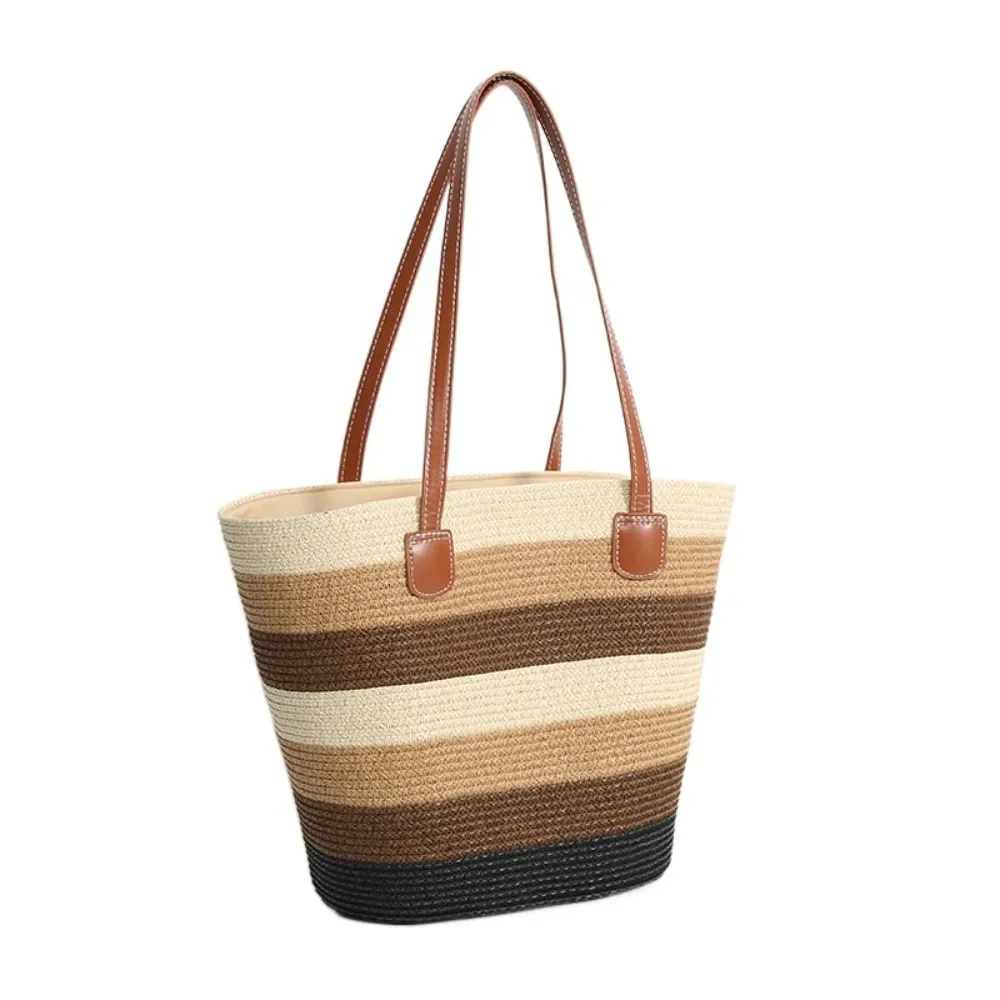 Letnia torba plażowa ze słomki – pleciona listonoszka boho Bag 1