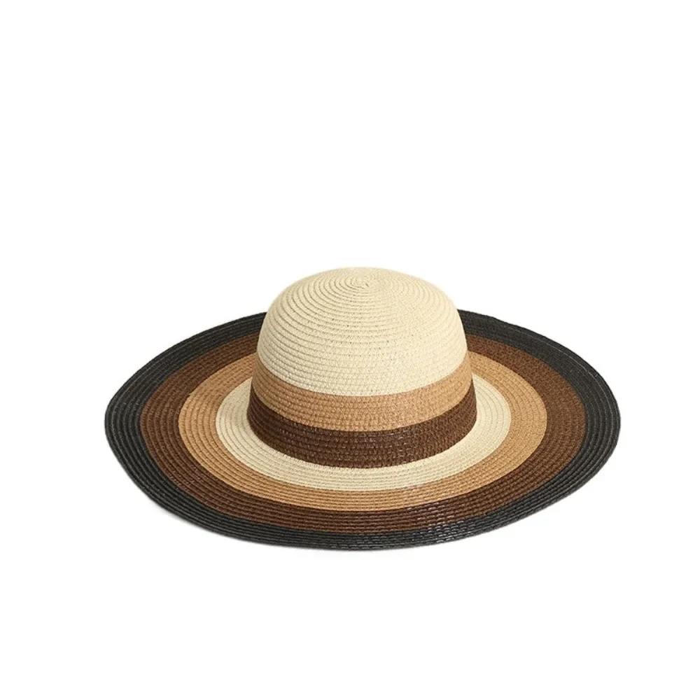 Letnia torba plażowa ze słomki – pleciona listonoszka boho Hat 1