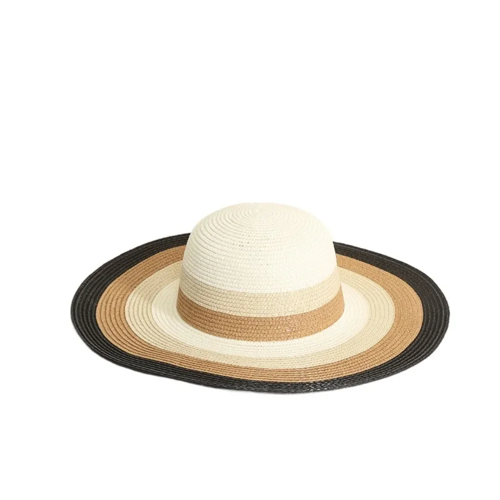 Letnia torba plażowa ze słomki – pleciona listonoszka boho Hat 2