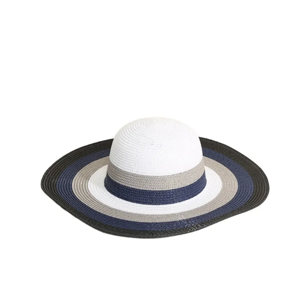Letnia torba plażowa ze słomki – pleciona listonoszka boho Hat 3