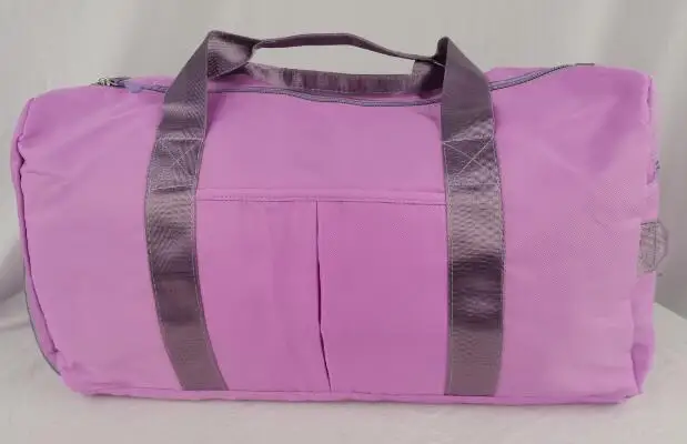 Pojemna torba podróżna z przegrodą na buty Lawenda