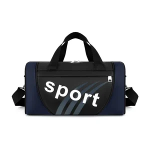 Torba sportowa crossbody na siłownię i podróż Niebieski
