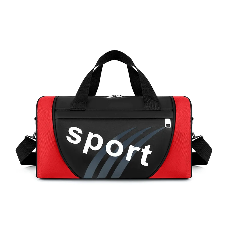Torba sportowa crossbody na siłownię i podróż Czerwony
