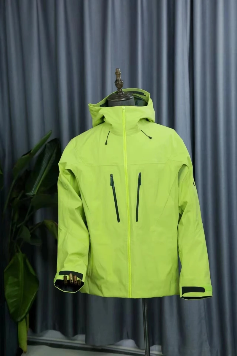 Trzywarstwowa kurtka outdoorowa unisex wodoodporna z kapturem Offlime