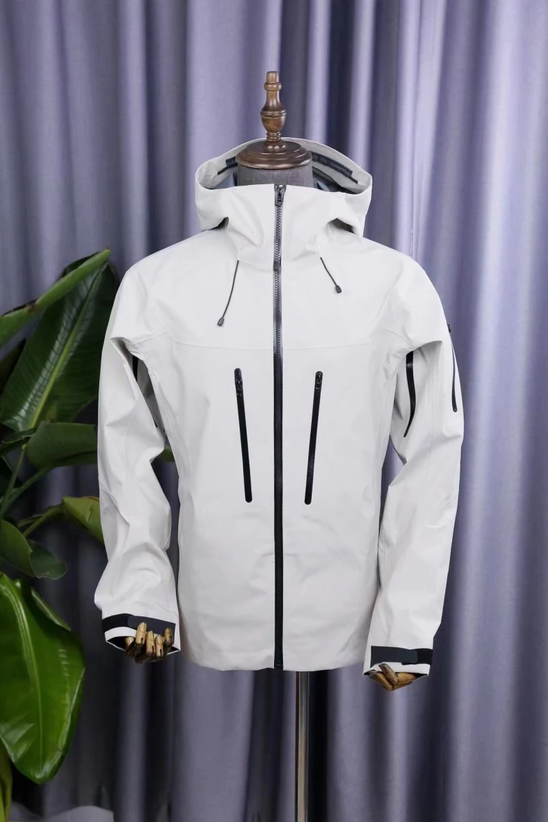 Trzywarstwowa kurtka outdoorowa unisex wodoodporna z kapturem Smu orbit