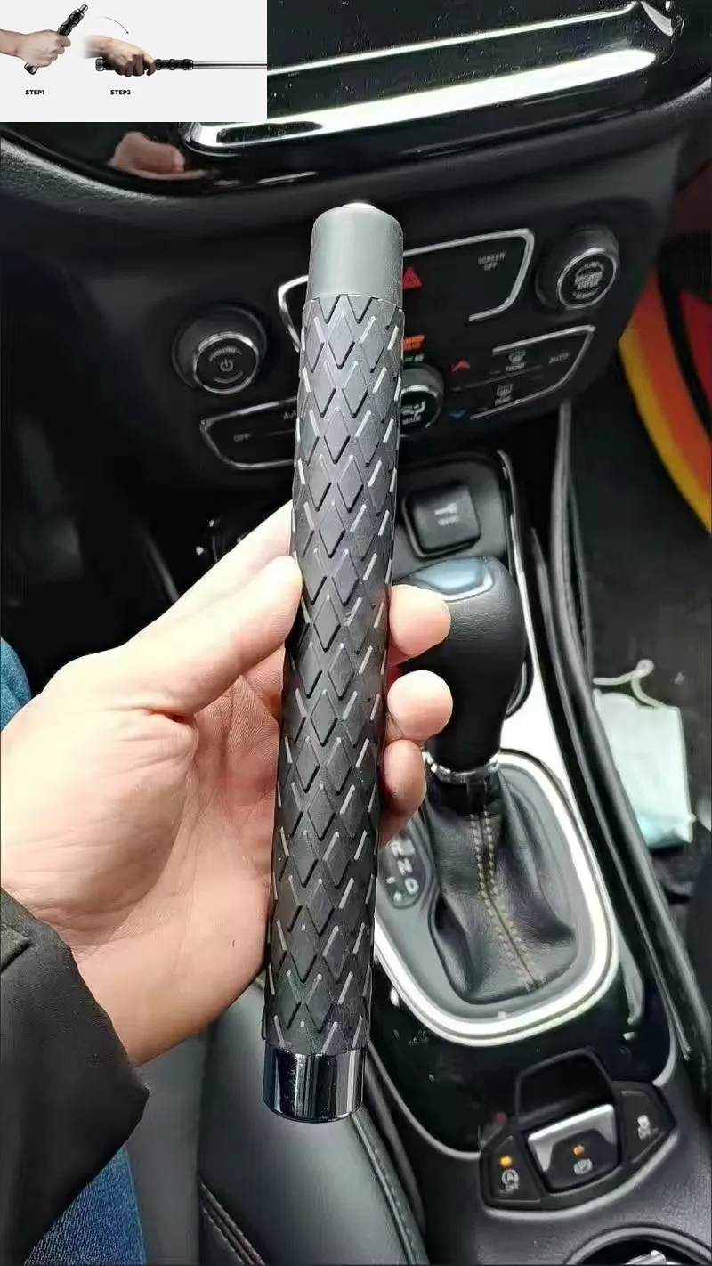 Twarde etui na pałkę teleskopową z obrotem 360 stopni Rubber handle