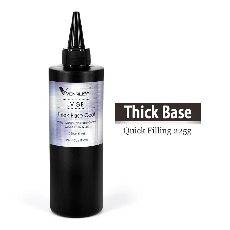 Venalisa baza i top coat hybrydowy w dużej pojemności 838s2 thickbase 225g