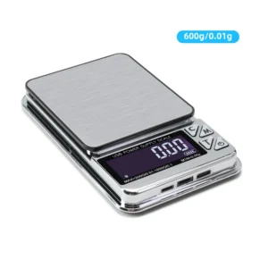 Precyzyjna waga jubilerska kieszonkowa 1000 g / 0,01 g USB Złoto