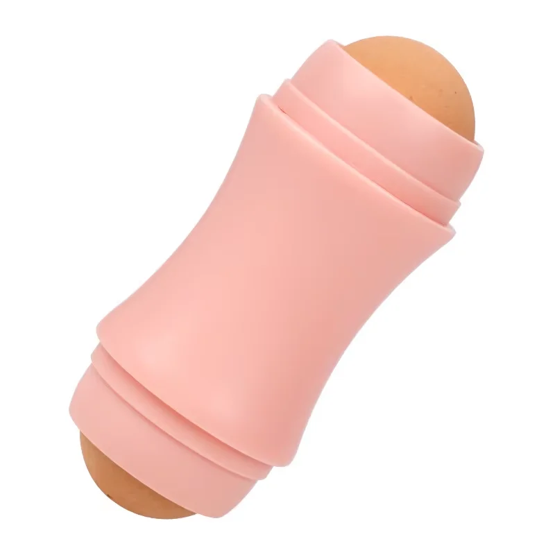 Wałeczek z kamienia wulkanicznego pochłaniający sebum Double headed pick