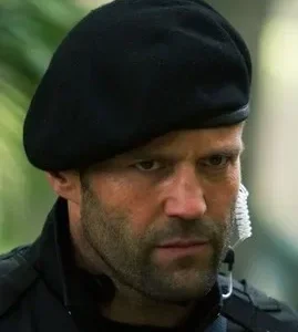 Wełniany beret ze skórzanym rondem – elegancki beret w stylu brytyjskim Czarny