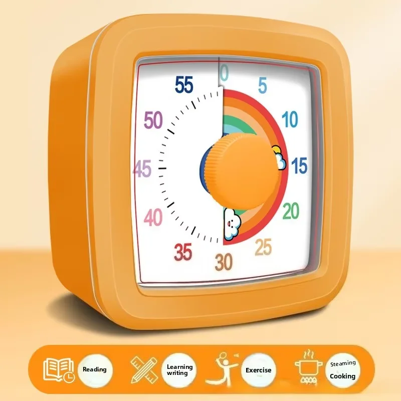 Wizualny timer dla dzieci z lampką nocną stoper Zielony