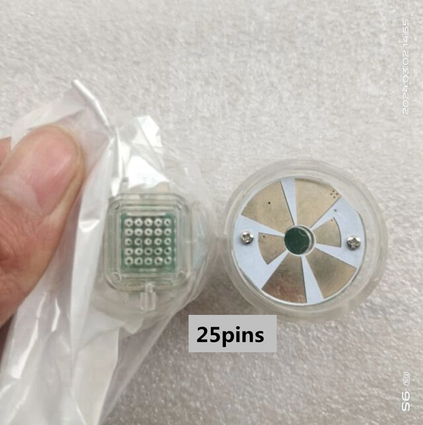 Wkłady do urządzenia RF nano piny frakcyjne 10/25/64 pin Niebieski