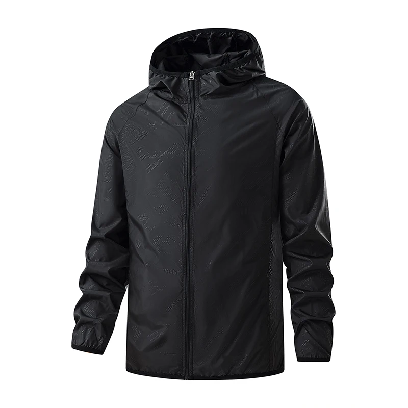 Wodoodporna kurtka turystyczna unisex Czarny