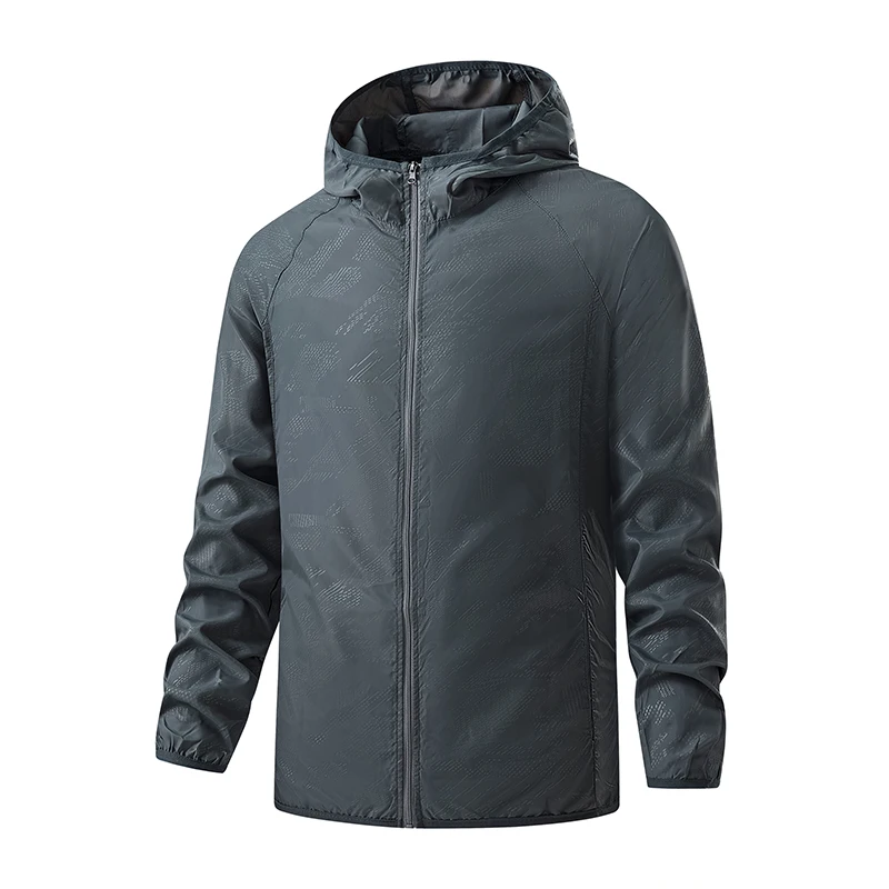 Wodoodporna kurtka turystyczna unisex Szary