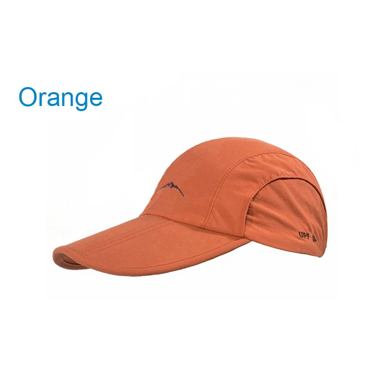 Wodoodporna składana czapka z daszkiem rowerowa unisex Pomarańczowy