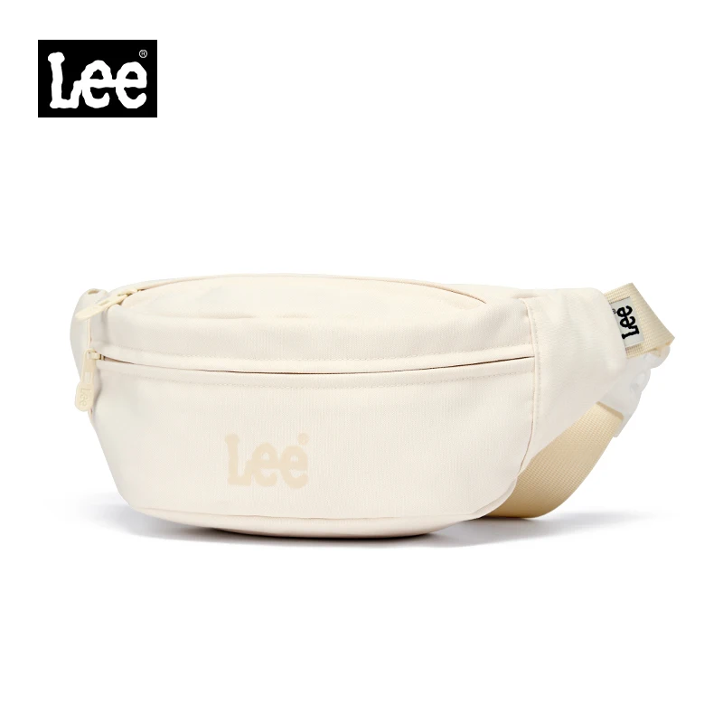Wodoodporna sportowa nerka LEE crossbody na telefon Kremowy