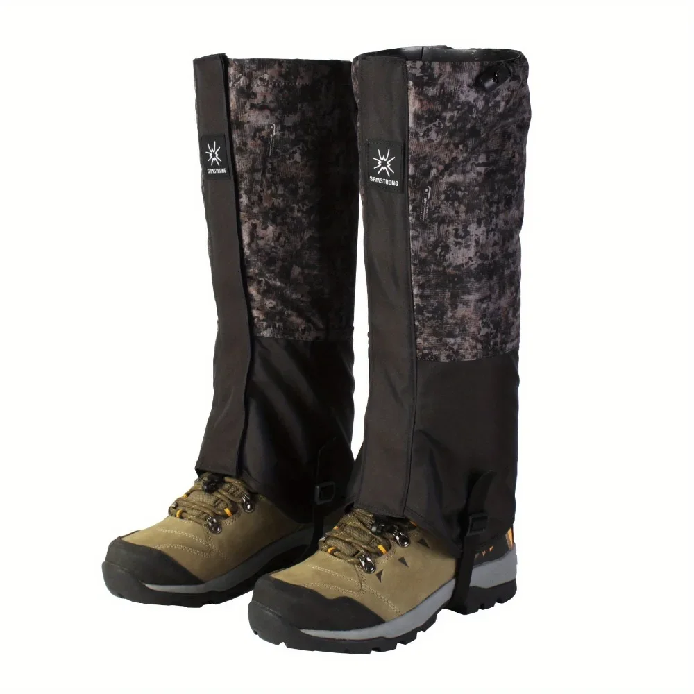 Wodoodporne getry turystyczne na nogi do trekkingu Camouflage
