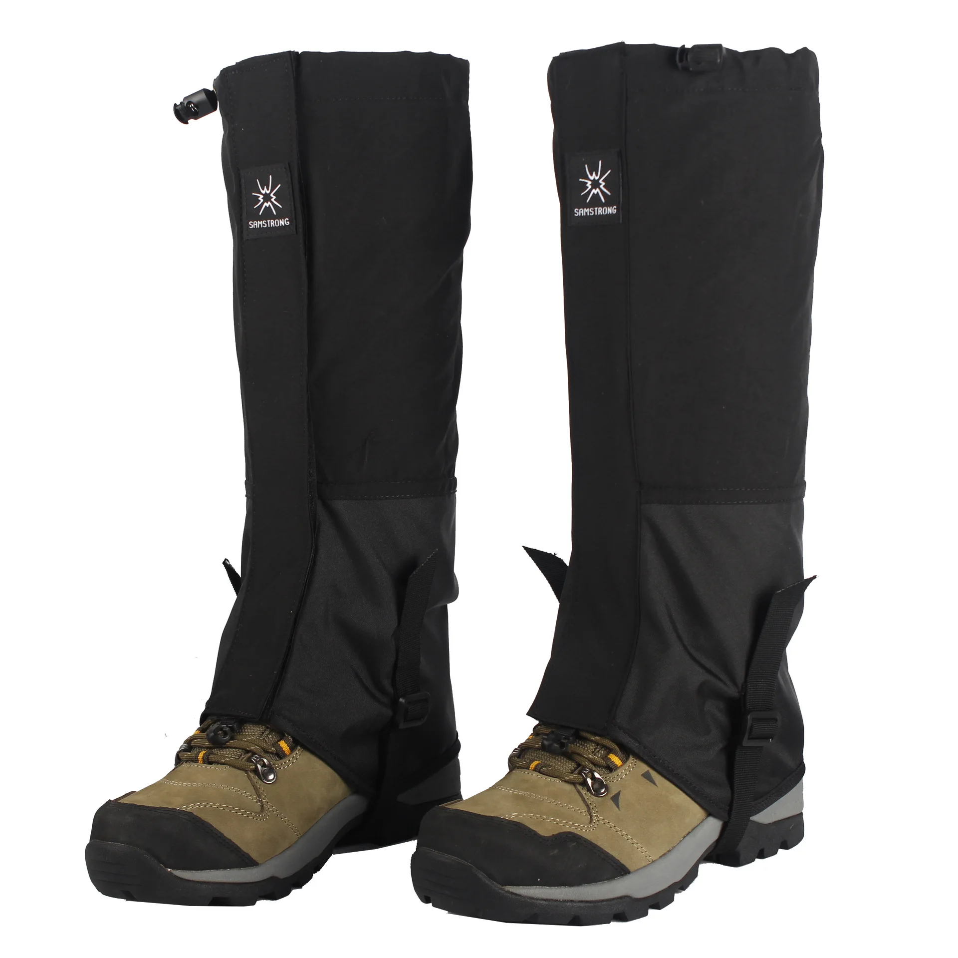 Wodoodporne stuptuty na buty na śnieg i trekking Black02 1pair