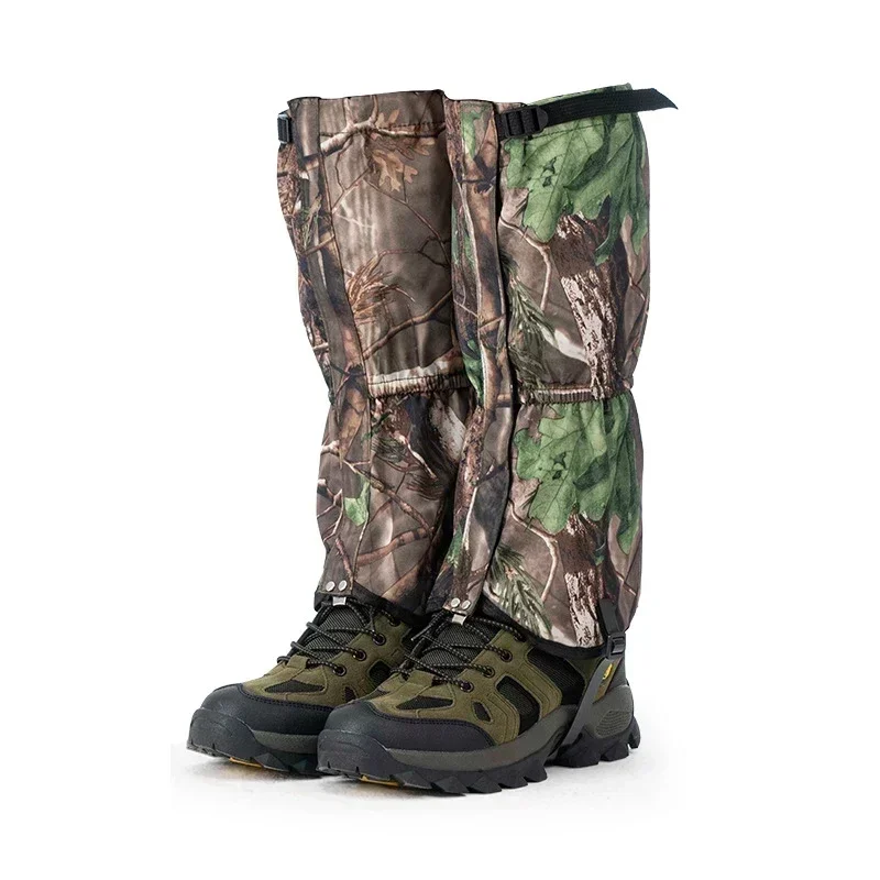 Wodoodporne stuptuty trekkingowe – ochraniacze na nogi na wędrówki Camo