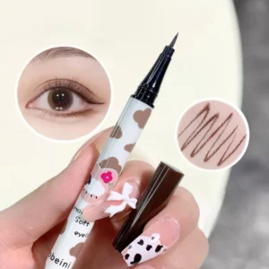 Wodoodporny eyeliner w pisaku płynny — brązowy, niebieski, zielony Błękitny