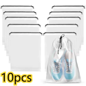 Worki na buty ze ściągaczem do podróży 10pcs