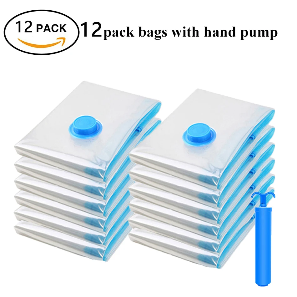 Worki próżniowe do przechowywania ubrań i pościeli z pompką Bags with pump