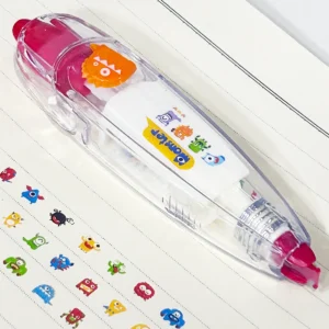 Wzorzysta taśma dekoracyjna DIY do dzienników i notatek Mieszany kolor