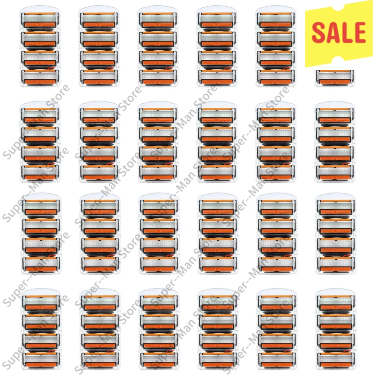 Zapasowe wkłady do maszynki 6-ostrzowej dla mężczyzn 96 Pcs