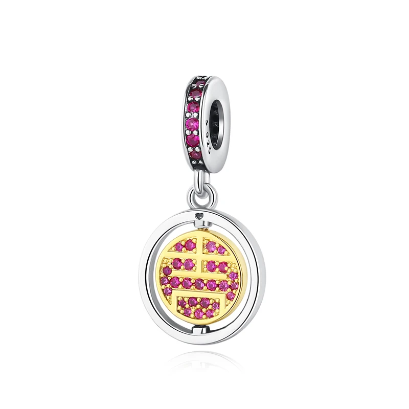 Zawieszka charms srebro 925 kot szczęścia 10